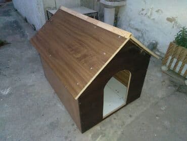 goyərcin yuvaları: Rəngli taxta heyvan evi/budaq evciyi - Material: taxta konstruksiya — 16