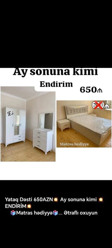 yataq dosekleri: 📌Taxt çarpayı 📏Olcu 2x160 💶Qiymet 259azn dən başlayan qiymətlər — 17