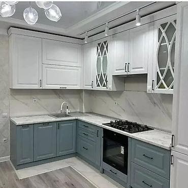 Sifarişlə mətbəx dəsti, Özü çəkən petlələr, Mat laminat, Kredit var, Pulsuz çatdırılma