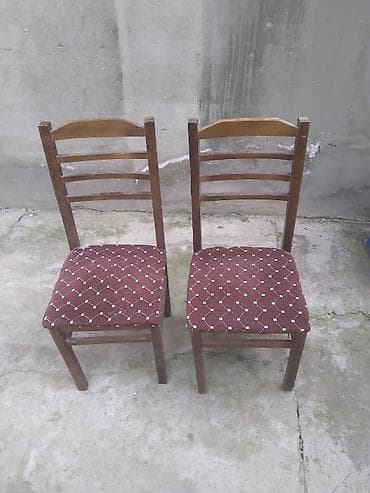 Mətbəx üçün, İşlənmiş, Qatlanmayan, Stul