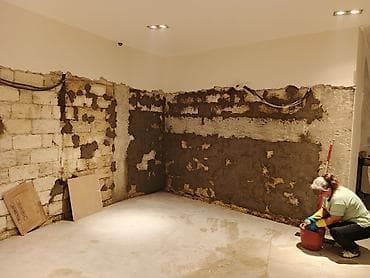 Iş axtarıram Daxili təmir və suvaq-şpaklyovka xidməti - Divarların