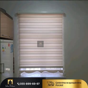 ucuz tüller: Jalüz pərdə ucuz sok qiymətlər bizdə 2 ya 3 günərzində hazırlama — 4