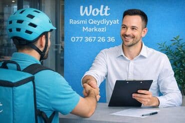 Отели, кафе, рестораны: Salam, hörmətli həmkarlar.! Məlumat üçün bildiririk ki, Wolt partnyor — 1