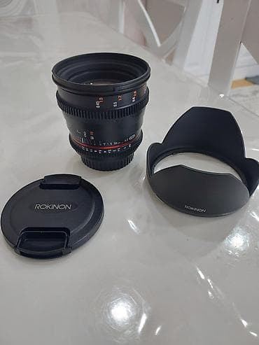 Rokinon Cine DS 50mm T1.5 AS UMC – kino/video üçün manual obyektiv