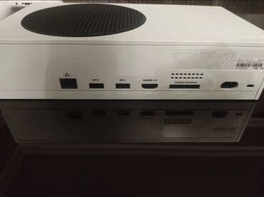 вытяжка с рециркуляцией: Məhsul: Xbox Series S konsolu (ağ korpus, qara havalandırma paneli — 7