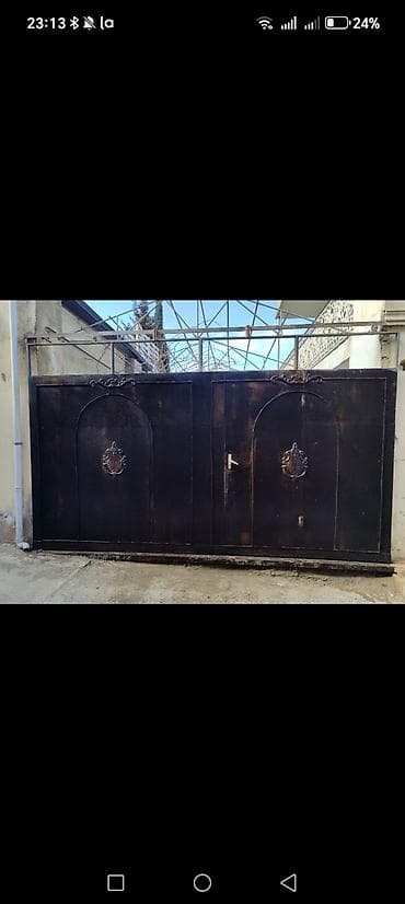 Darvaza satılır Ölçüsü, uzunluq- 4.4 m, hündürlük-2.6 m. Roliknəndi — 1