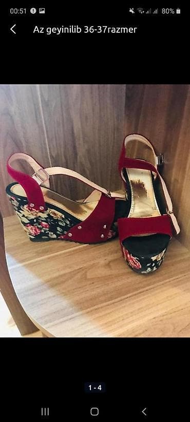 Çəkmələr: Yaxşı vəziyyətdədir 36-37razmer — 1