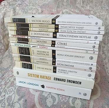 Elan Gəncədə yerləşir. Kitabların bəziləri trendyoldan alınıb