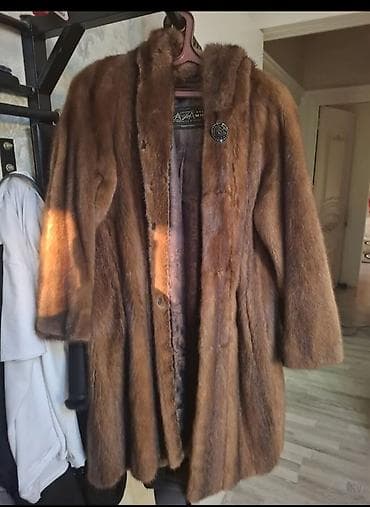 drap paltolar: NAFA Mink xəz palto - Brend/etiket: NAFA Mink (North America’s Finest — 1