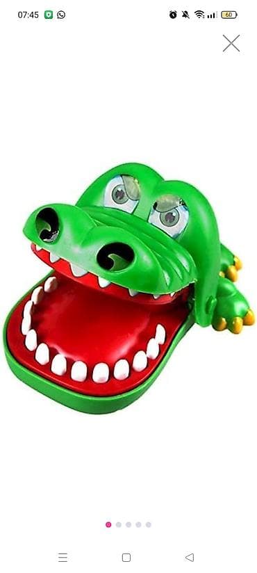 Masaüstü “Crocodile Dentist” oyun oyuncağı - Şən timsah dizaynlı — 1