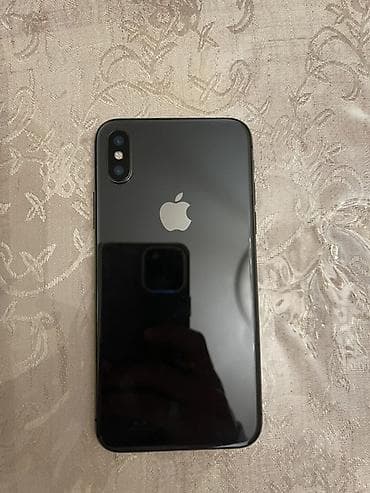 iphone x qiymetleri: IPhone X, 256 GB, Space Gray, Simsiz şarj, Face ID — 2