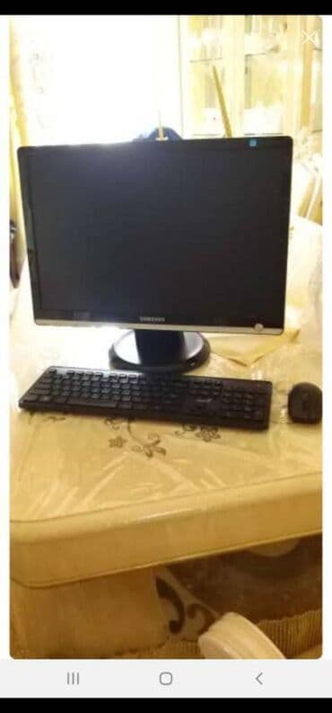 klaviyatura: Samsung firmasin manitor klaviyatura mishka, hecbir problemi yoxdu — 1