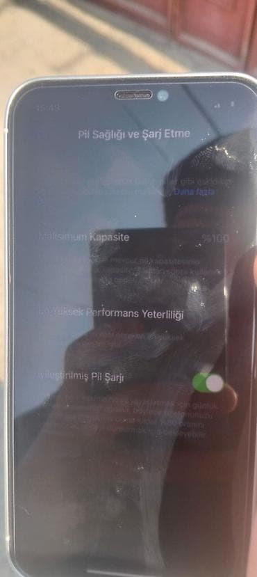 ps4 minecraft disk: Ağıllı telefon – ağ/gümüş rəngli, düz kənarlı korpuslu model. Ekran ön — 7