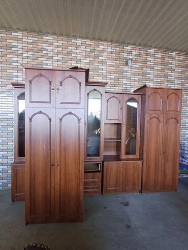 шкафы для кухни: Б/у, Распашной, Прямой шкаф, Гардеробный шкаф — 8