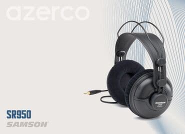 səs yazma: Yeni Simli Qulaqcıqlar, Samson, rəng - Qara — 2