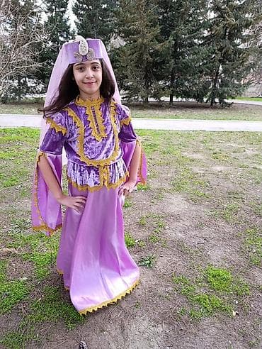 Uşaq ayaqqabıları: Əlaqə 050-781-41-78 Uşaq üçün milli rəqs kostyumu dəsti - Model: qız — 6