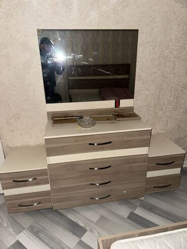 İkinəfərlik çarpayı, Dolab, Komod, Termo, İşlənmiş