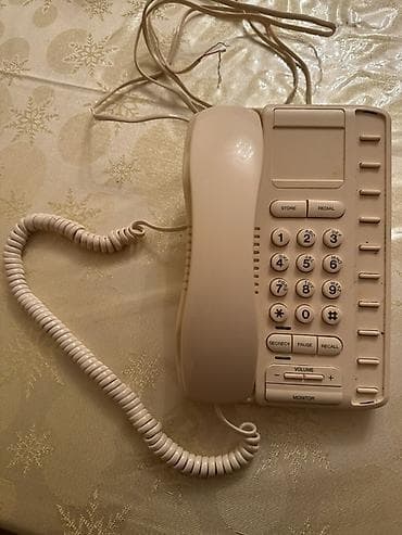 təzə telefon: Stasionar telefon Simli, Yeni, Ünvandan götürmə — 1