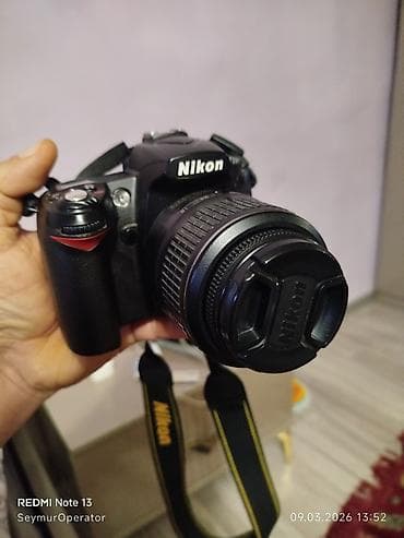Məhsul: Nikon D90 DSLR fotoaparat + AF‑S DX NIKKOR 18‑55mm f/3.5‑5.6G