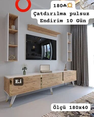 подставка для цветов: *Tv stend 180AZN💥* ✔️Rəng seçimi var ✔️ Şəhər daxili Çatdırılma və — 2