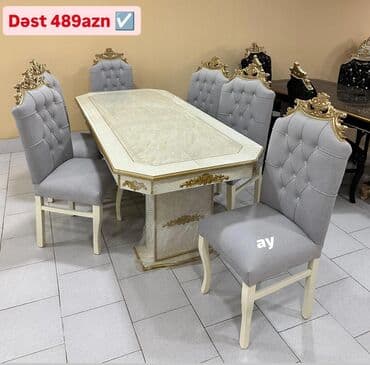 Qonaq otağı üçün, Yeni, 6 stul
