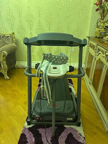 Elektrik qaçış qaçışı (treadmill) – multifunksional Xüsusiyyətlər: -