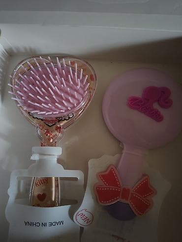 Uşaq saç baxımı dəsti – Hello Kitty və Barbie temalı Məhsulun — 3