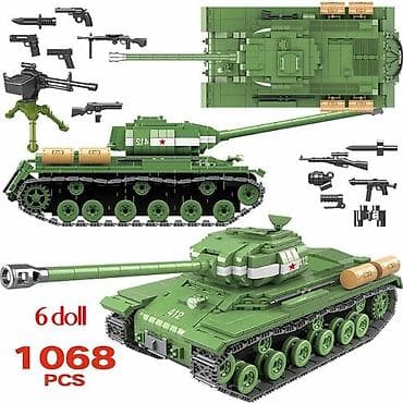 Игрушки: Tank Lego Konstruktor Oyuncaq İS-2M HEAVY Tank 🔹Ölkə daxili pulsuz — 2