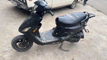 18 disk təkər: Qara rəngli benzinli skuter - Gündəlik şəhərdaxili gediş-gəliş üçün — 1