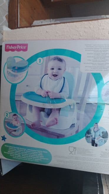Fisher-Price Quick-Clean Portable Booster – portativ uşaq yemək