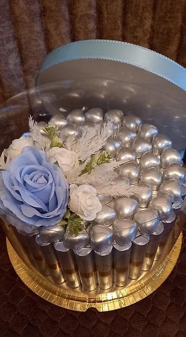 Alt paltar, corablar: Belçika şokoladi ilə hazırlanmış xonça istəyə uygun olaraq şokoladın — 3