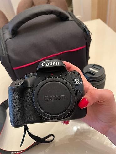 Canon EOS 4000D DSLR fotoaparat sette Komplekt: - Canon EOS 4000D