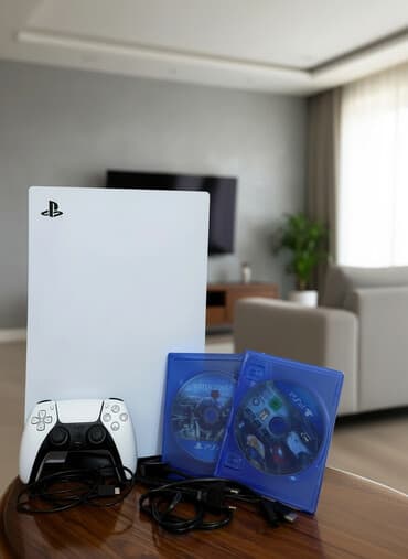 Məhsul: Sony PlayStation 5 (diskli versiya) Paketə daxildir: - PS5 lalafo.az -da Məhsul: Sony PlayStation 5 (diskli versiya) Paketə daxildir: - PS5