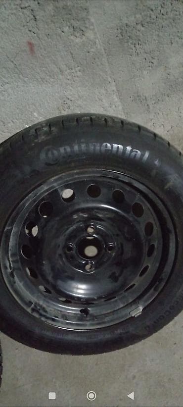 lada vaz 2101: Continental şin + dəmir disk təkər komplekti - Brend: Continental — 1