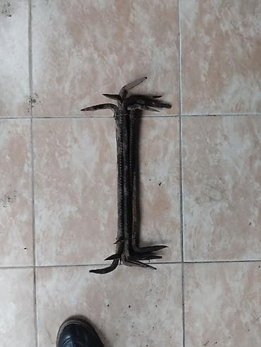 Məhsul: Metal torpaq yumşaldıcı/mini kultivator dişləri (3 ədəd set)