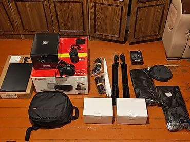 canon flash: Peşəkar foto-video çəkiliş dəsti Komponentlər: - Canon EOS RP tam — 8