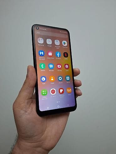 telefon samsug: Samsung Galaxy A11, 32 GB, rəng - Qara, Barmaq izi — 5