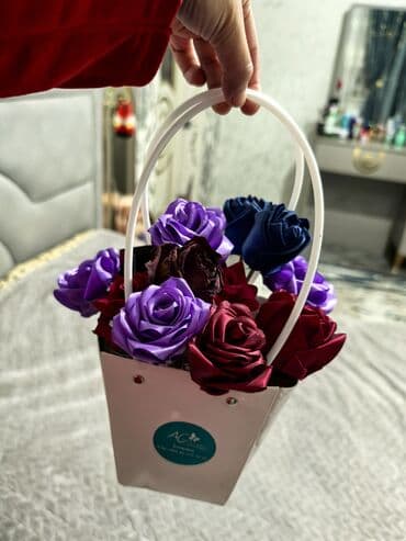 novruz gülü: Dekor guller el isi — 1