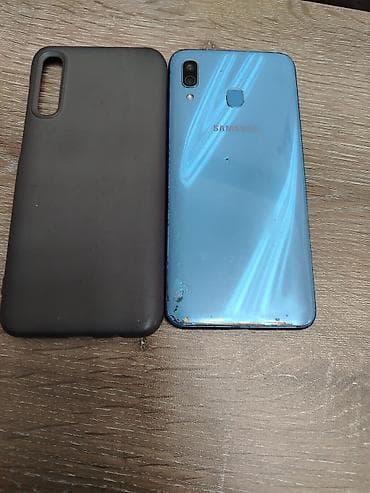 iphone 8 plis: Samsung Galaxy A30, rəng - Mavi, Barmaq izi — 3
