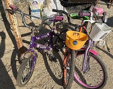teker velosiped: Uşaq velosipedləri dəsti - 3 ədəd uşaq velosipedi - Rənglər — 1