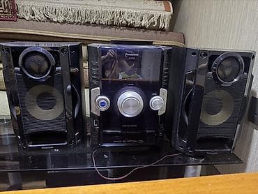dvb t2 tuner: Panasonic SA-VKX20 mini audio sistemi - 3 hissəli konfiqurasiya — 1