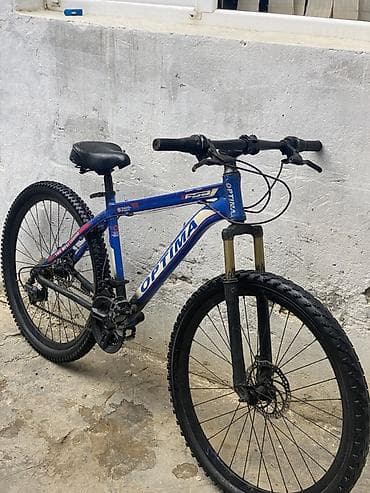 Optima FSD dağ velosipedi - Geniş, möhkəm alüminium çərçivə, agresiv