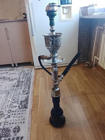 cantalar: Klassik nargilə dəsti - Material: əsasən parıldayan metal gövdə (əl — 2