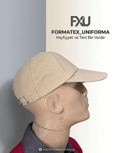 yeni geyim: Formatex Uniforma – Kepkalar - Modellər: sadə, gündəlik və işçi — 1