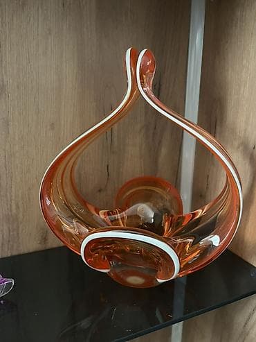 guller ve adlari: Murano üslubunda bədii şüşə dekor - Material: qalın, keyfiyyətli — 1