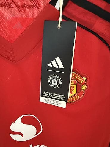 Мужская одежда: Мужская футболка, Adidas, S, цвет - Красный — 4