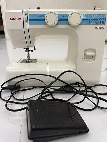 dikiş maşınları: Tikiş maşını Janome, Elektromexaniki — 1