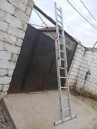 nerdivan: Alüminium teleskopik uzanan nərdivan - Material: yüngül və möhkəm — 3