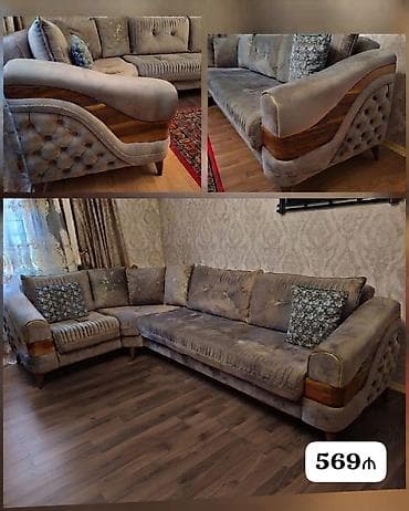 возьму в дар мебель: *569₼ KÜNC divan :-TƏCİLİ SATILIR*‼️ Nurmobilyadan alınıb bazalı — 1