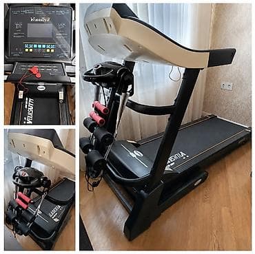 qantel daşı: Volks Gym Y45+ qaçış aparatı. Az işlənib, dağ rejimi və masajı — 4